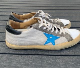 Golden Goose Sneakers Azules y Grises