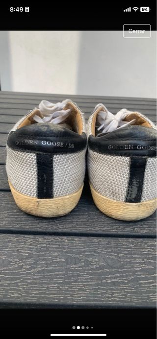 Golden Goose Sneakers Azules y Grises