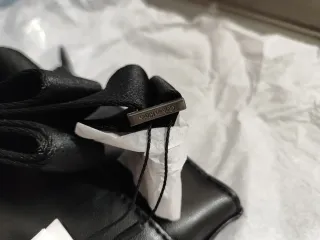 Calvin Klein borsello originale black pelle Nuovo