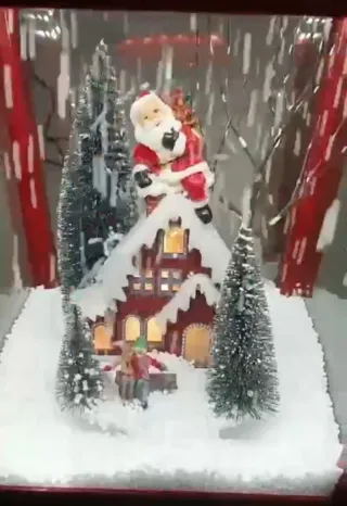 Farola Navideña Decorativa