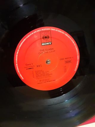 The Clash Cut The Crap Vinilo LP 1989