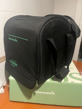 Bolsa Mochila Thermomix TM6 Vorwerk Negra Nueva