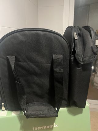 Bolsa Mochila Thermomix TM6 Vorwerk Negra Nueva