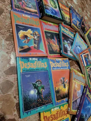 Lote de libros de pesadillas