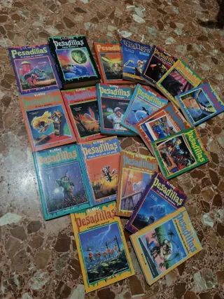 Lote de libros de pesadillas