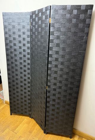 Biombo Plegable Gris Laminado