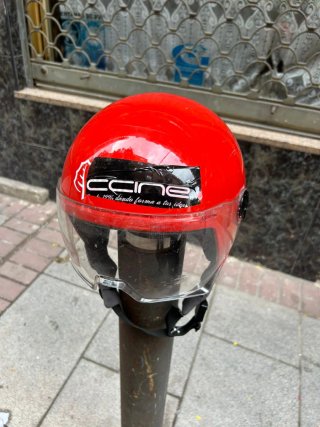 Casco de moto con visera Acciona talla L