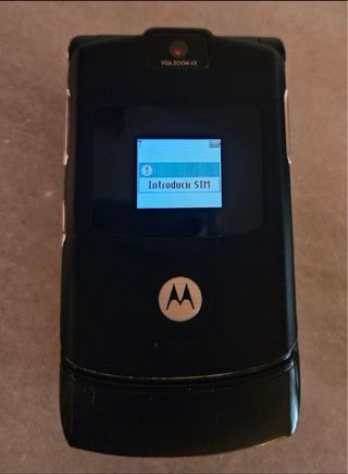 Motorola Razr V3 Libero Nero/Argento