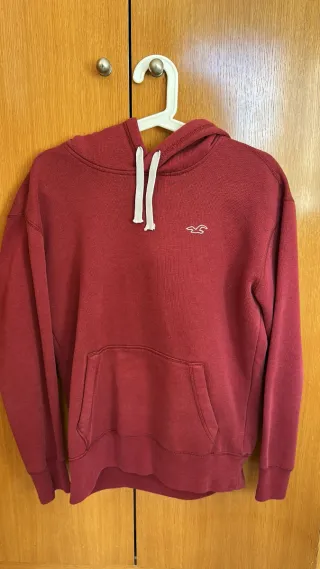 Sudadera Hollister Granate
