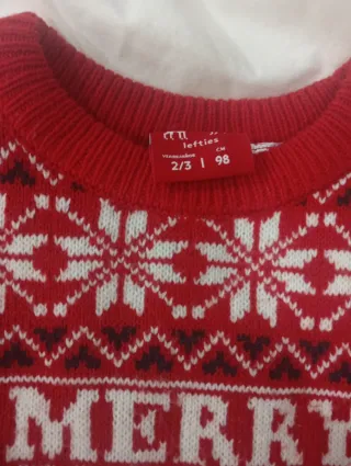 Lote jerseys chalecos Navidad adulto y niño