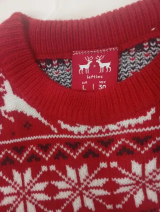 Lote jerseys chalecos Navidad adulto y niño