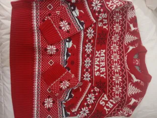 Lote jerseys chalecos Navidad adulto y niño