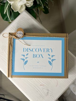 Discovery Box candele soy wax fatte a mano