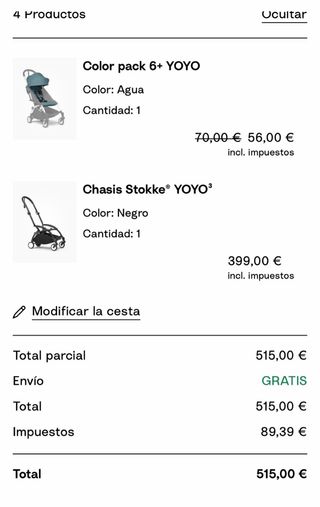 Yoyo3 6+ como nuevo con accesorios