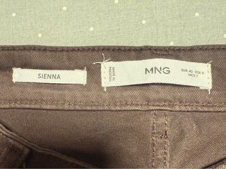Jeans MNG Marrones Talla 40