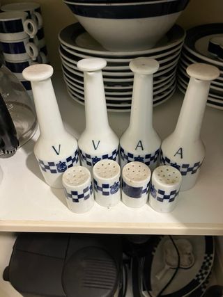 Set di contenitori per olio, aceto e sale Sargadelos