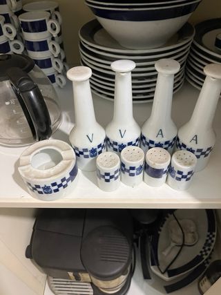 Set di contenitori per olio, aceto e sale Sargadelos