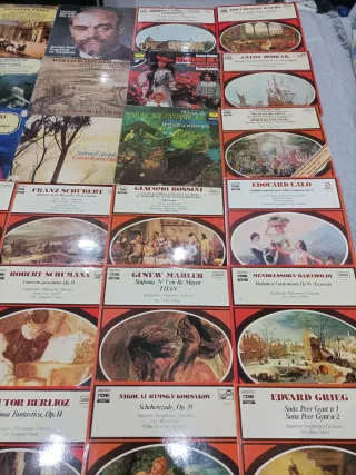 Lote Discos clásica . lote o cantidad negociable