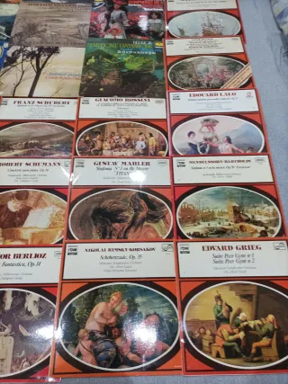 Lote Discos clásica . lote o cantidad negociable