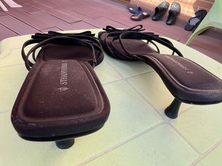 Sandalias Stradivarius Negras Talla 39