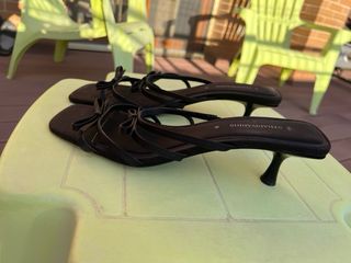 Sandalias Stradivarius Negras Talla 39