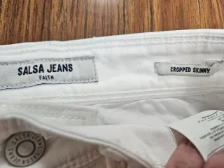 Pantalón vaquero SALSA blanco