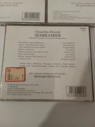 Rossini Semiramide Decca CD