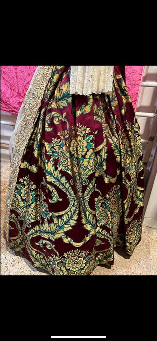 Traje Fallera Talla 40 Manga Farol altura 1,80