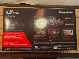 PowerColor RX 6800 Red Dragon Tarjeta Gráfica