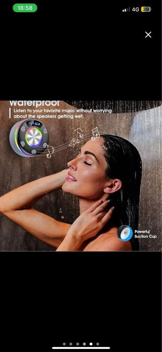 NUEVO Altavoz Ducha Bluetooth 5.3