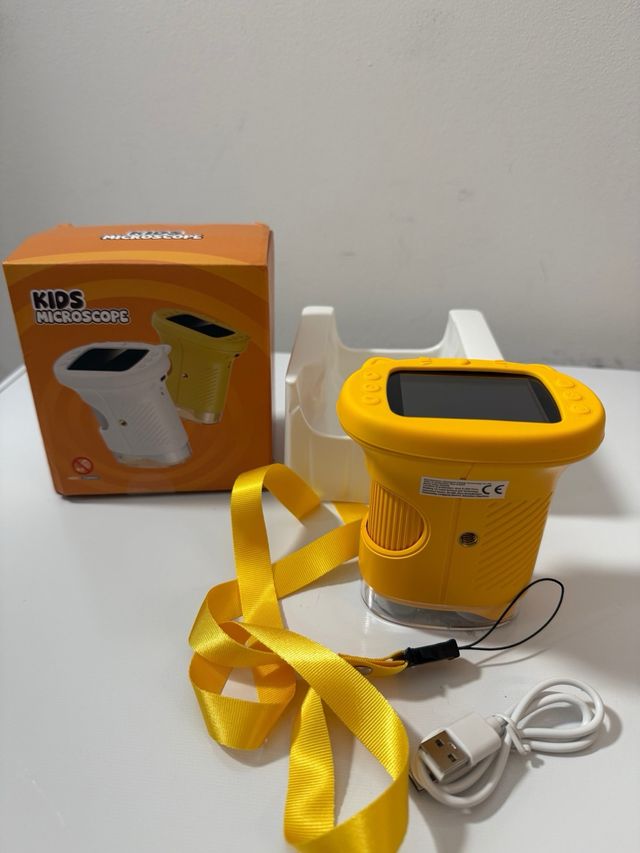 Microscopio Digital Infantil Amarillo