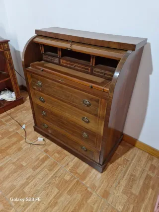 Mueble escritorio antiguo madera