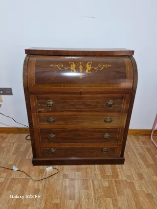 Mueble escritorio antiguo madera