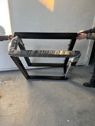 Mesa Baja Metálica Salón Forja