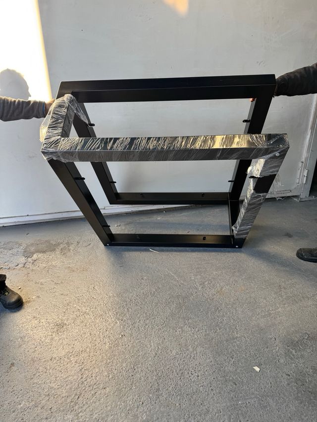 Mesa Baja Metálica Salón Forja