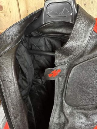 CHAQUETA T-M MOTO COMPETICION GARIBALDI ROJO 48