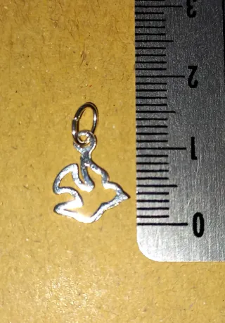 Colgante Paloma Plata de Ley