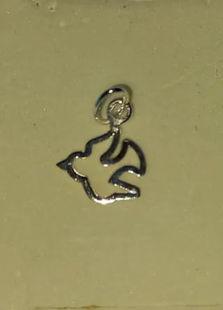 Colgante Paloma Plata de Ley