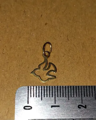 Colgante Paloma Plata de Ley