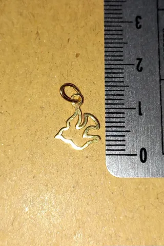 Colgante Paloma Plata de Ley