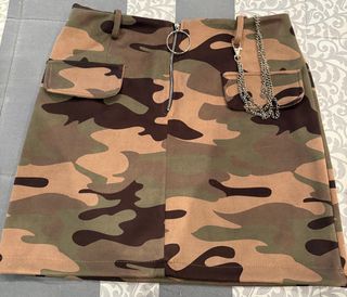 Falda camuflaje ante talla M