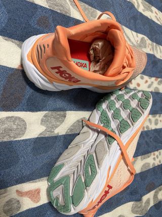 Zapatillas Hoka Clifton 8 Talla 40.5 Naranja
