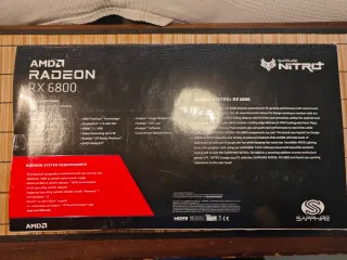 Sapphire Nitro+ RX 6800 Tarjeta Gráfica