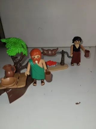 Lote 82. Playmobil Pastores