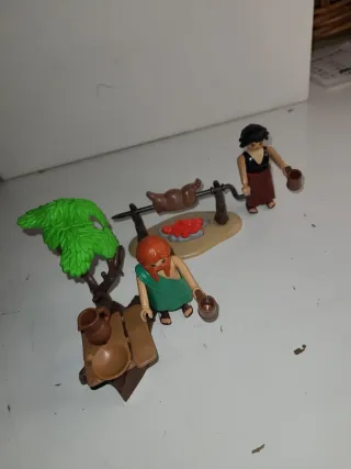 Lote 82. Playmobil Pastores