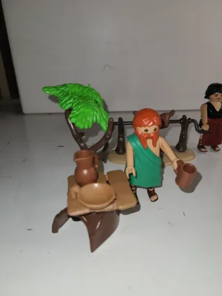 Lote 82. Playmobil Pastores