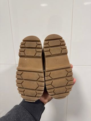 Botines Zara Beige/Marrón