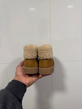 Botines Zara Beige/Marrón