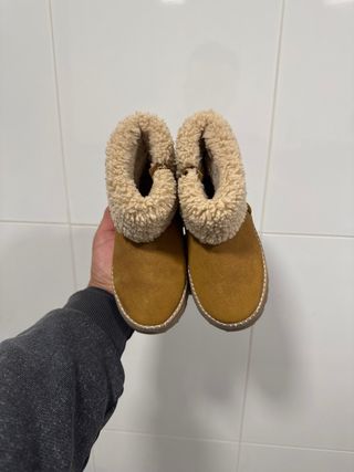 Botines Zara Beige/Marrón