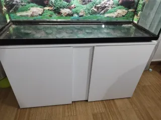 Pecera con mueble y depuradora